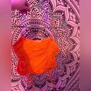 orange boutique tank!!